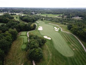 TPC Deere Run Aerial 13th Fairway